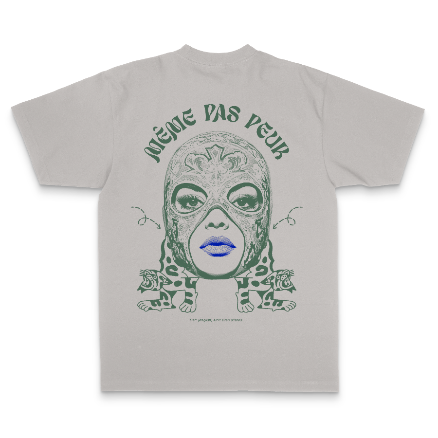 Meme Pas Peur Luchadora Heavyweight Tee