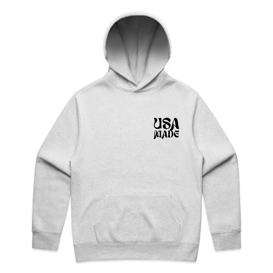 USA-Made Relaxed Fleece Art Hoodie