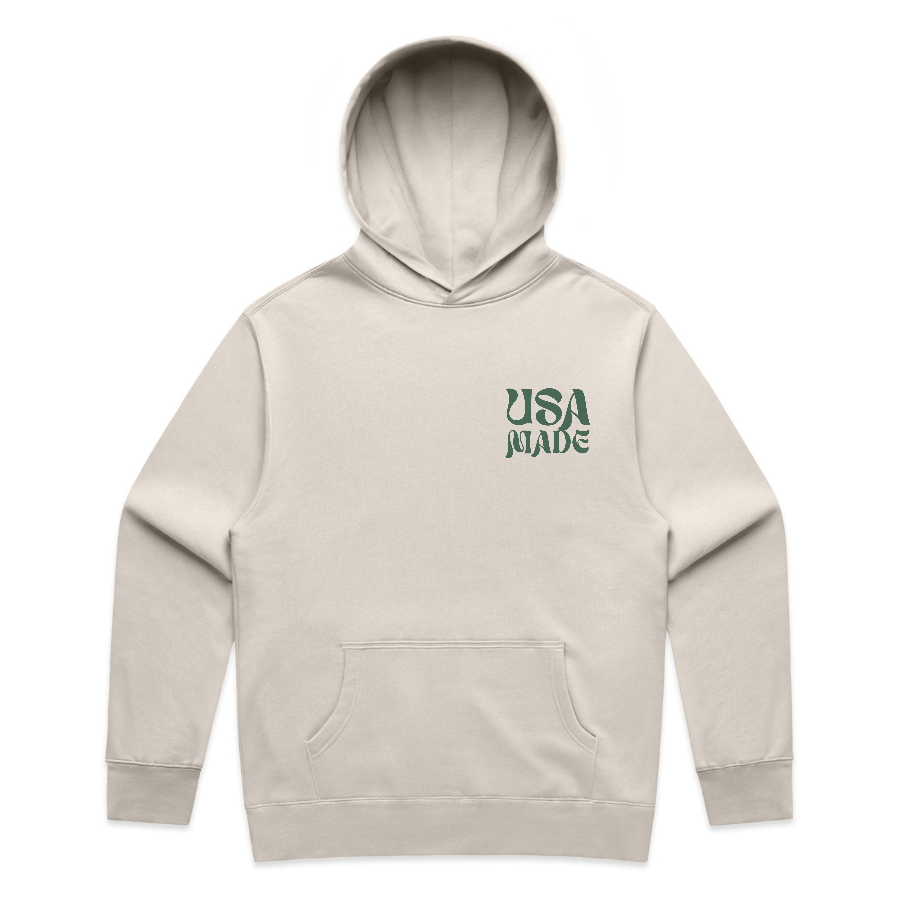 USA-Made Relaxed Fleece Art Hoodie