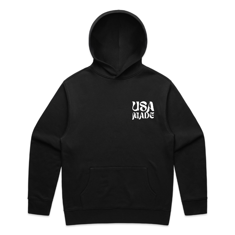 USA-Made Relaxed Fleece Art Hoodie