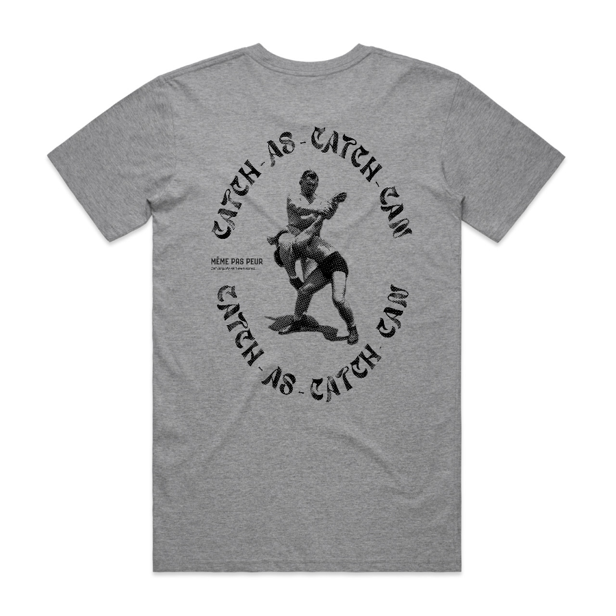 Catch As Catch Can Wrestling Graphic Tee