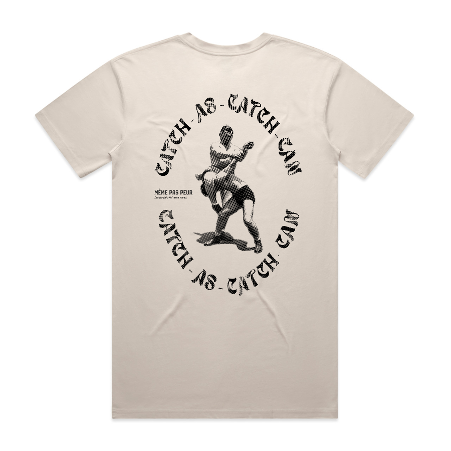 Catch As Catch Can Wrestling Graphic Tee