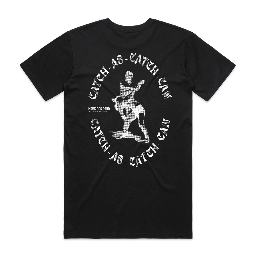 Catch As Catch Can Wrestling Graphic Tee