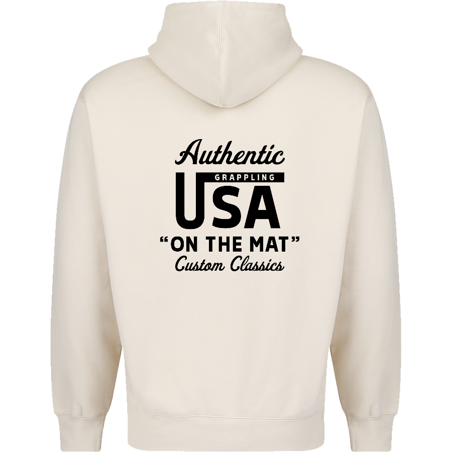 Authentic USA “On the Mat” Heavyweight Pigment-Dyed Hoodie