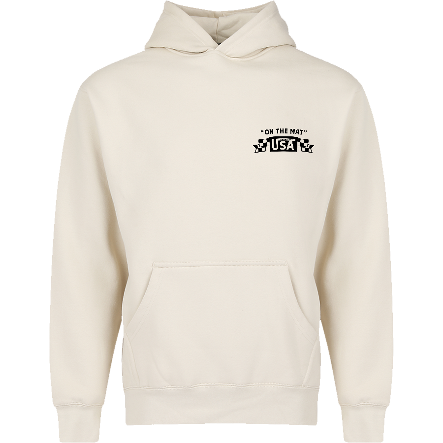 Authentic USA “On the Mat” Heavyweight Pigment-Dyed Hoodie