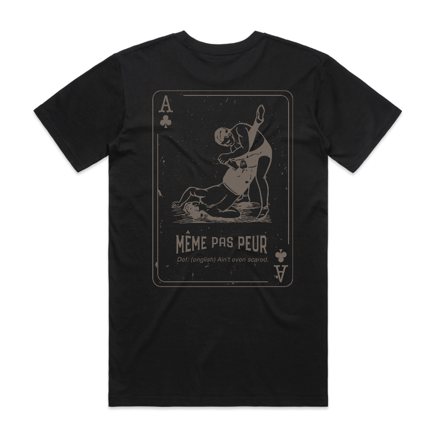 Ace Club Catch Wrestling Tee: Même Pas Peur