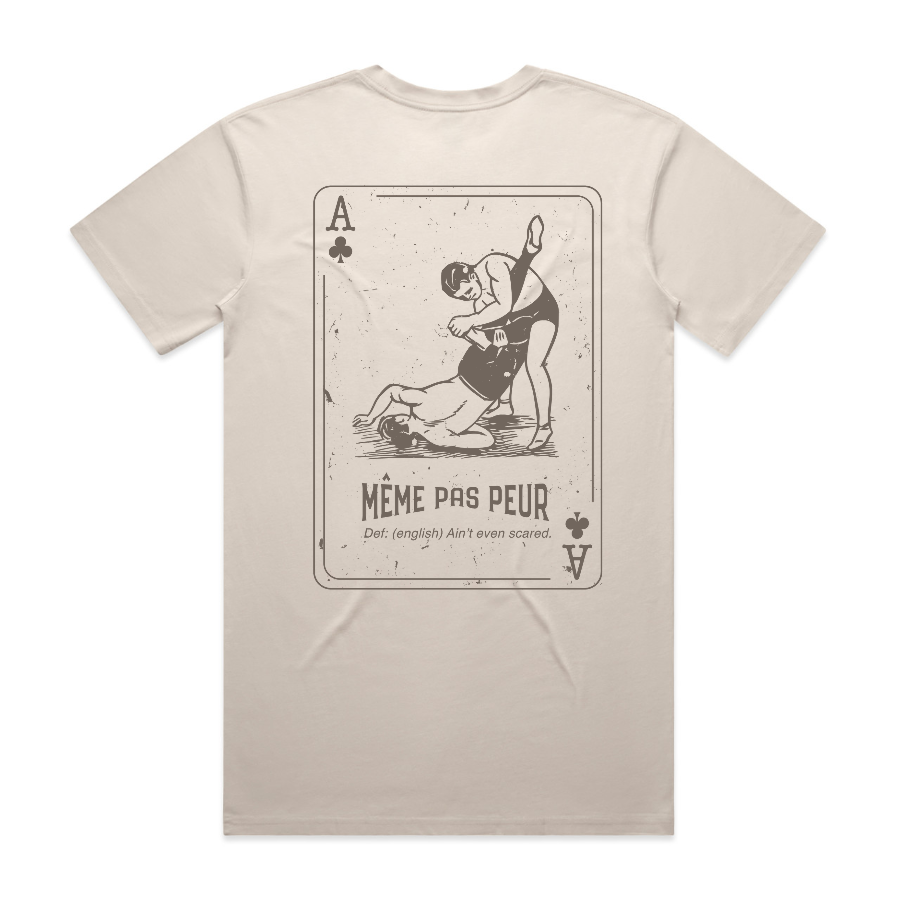 Ace Club Catch Wrestling Tee: Même Pas Peur