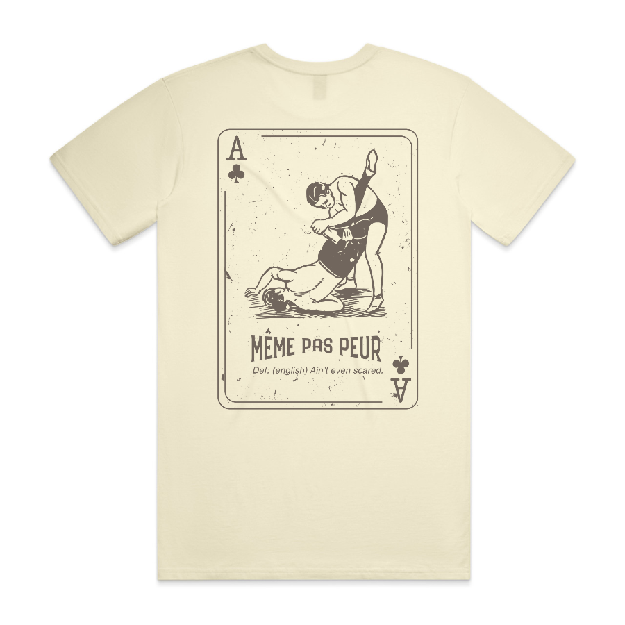 Ace Club Catch Wrestling Tee: Même Pas Peur