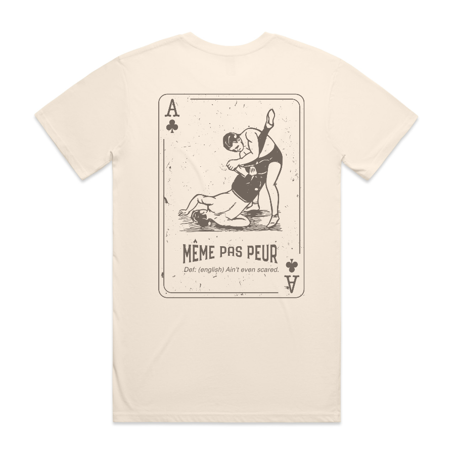 Ace Club Catch Wrestling Tee: Même Pas Peur