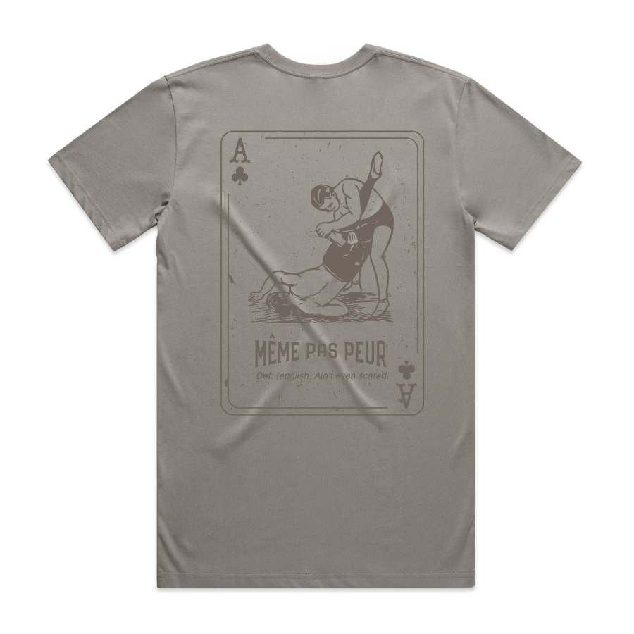 Ace Club Catch Wrestling Tee: Même Pas Peur