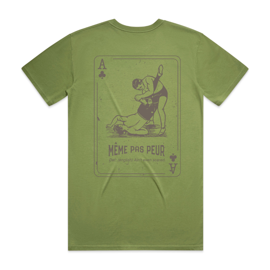 Ace Club Catch Wrestling Tee: Même Pas Peur