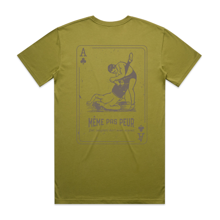 Ace Club Catch Wrestling Tee: Même Pas Peur