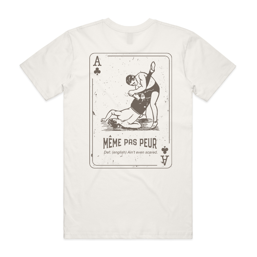 Ace Club Catch Wrestling Tee: Même Pas Peur