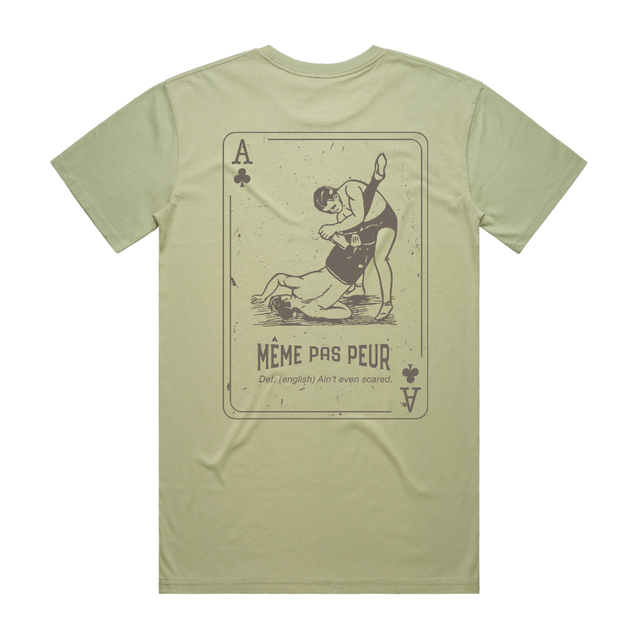 Ace Club Catch Wrestling Tee: Même Pas Peur