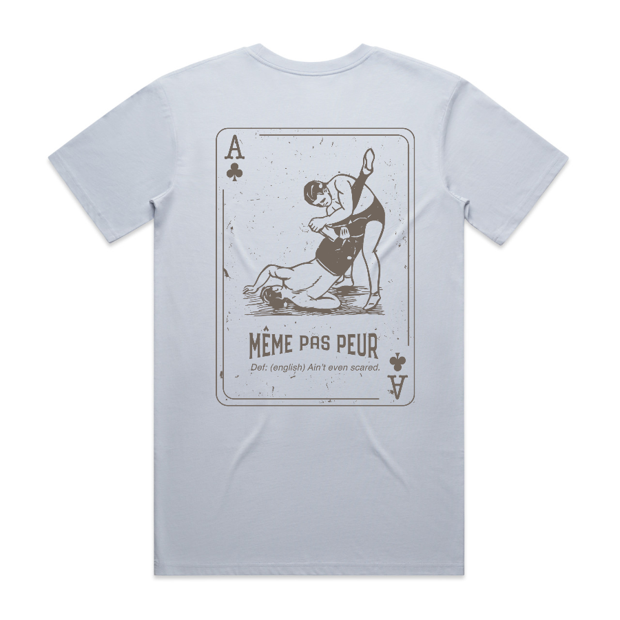 Ace Club Catch Wrestling Tee: Même Pas Peur