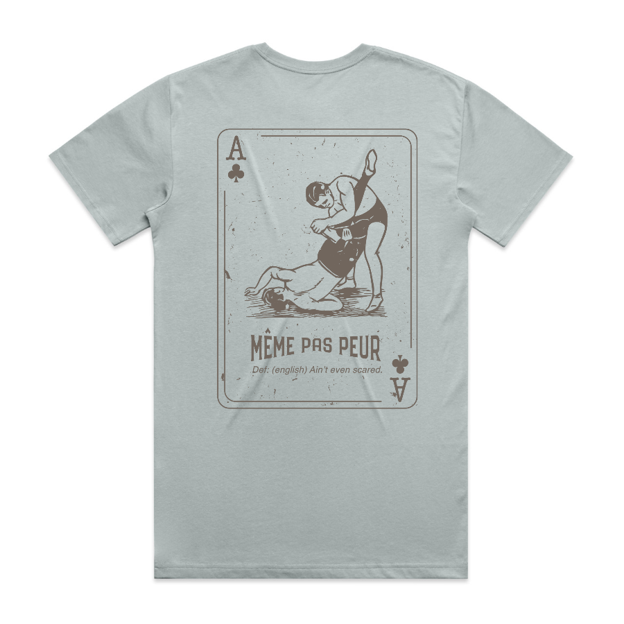 Ace Club Catch Wrestling Tee: Même Pas Peur