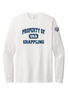 Property of USA Grappling Premium Long Sleeve Tee