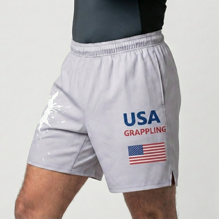 Grey USA Grappling short