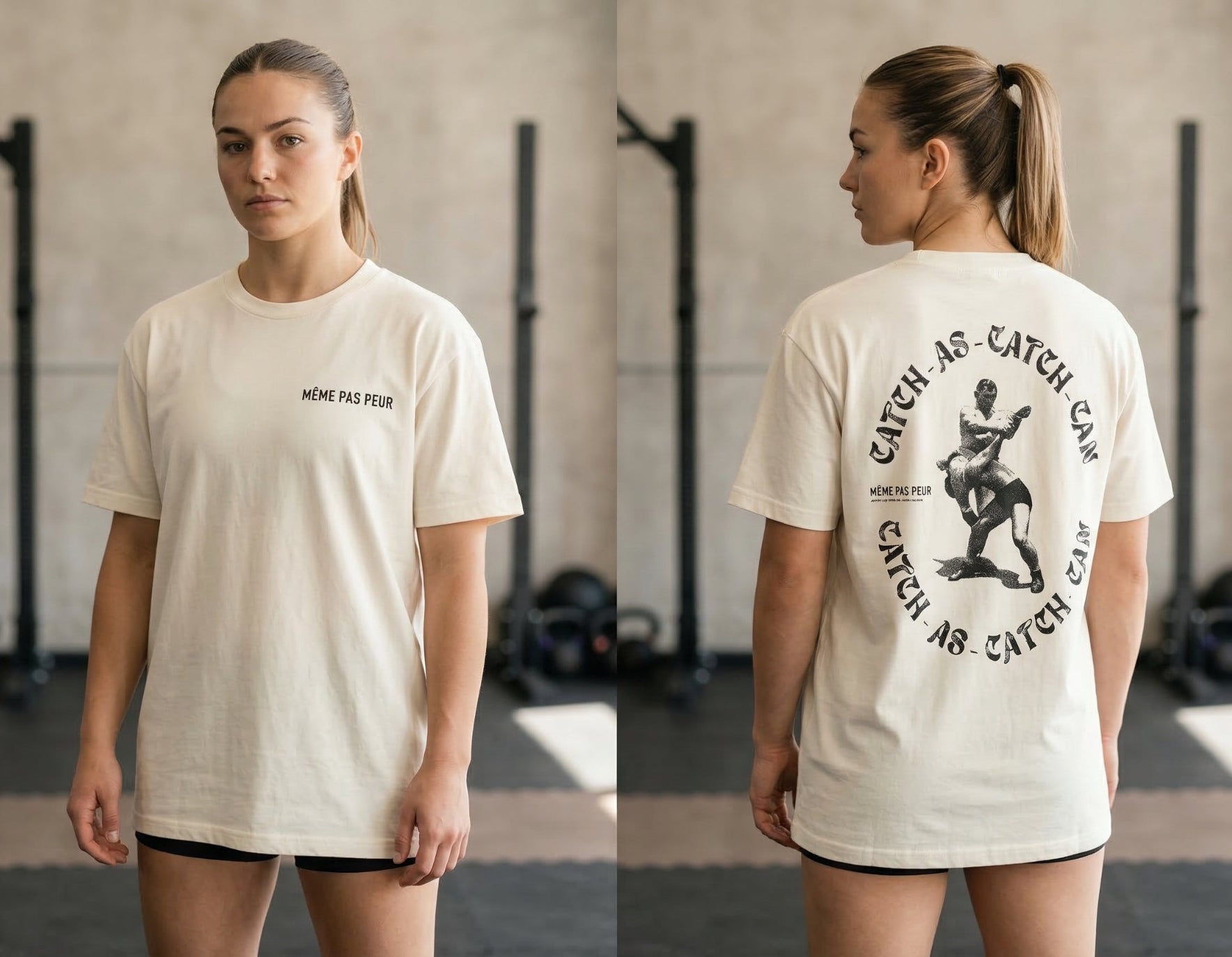 Catch As Catch Can Wrestling Graphic Tee